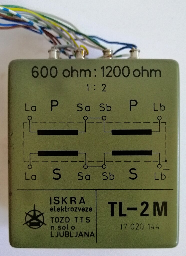 SIGNALNI TRANSFORMATOR TL-2M