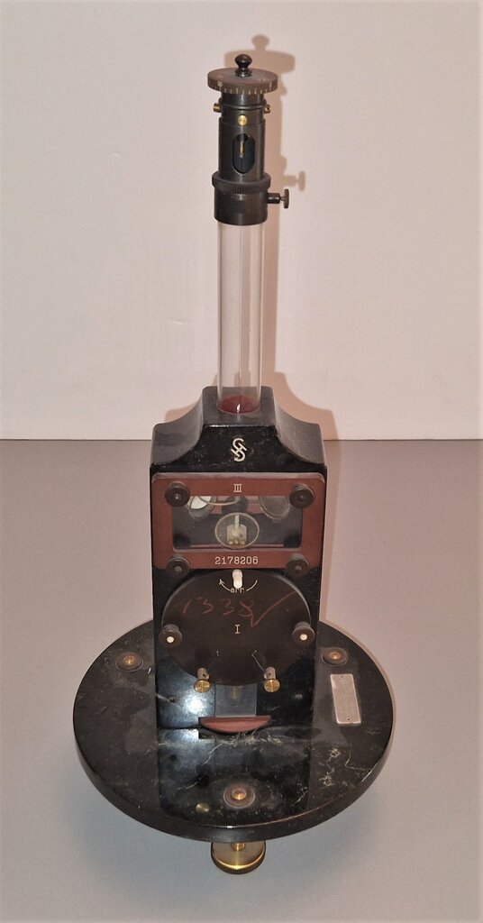 GALVANOMETER Z ZRCALCEM – SISTEM NA NITKI